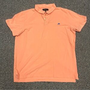 AEROPOSTALE PEACH SHORT SLEEVE POLO STYLE SHIRT 2XL